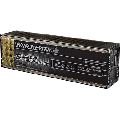 WIN SUPER SUPPRESSED 22LR 45GR LRN 100/20 WIN SUP22LR