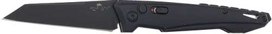 BEAR OPS BOLD ACTION PUSH BTTNAUTO 4.5" SS/BLACK TANTO BLADE AC1500AIBKB