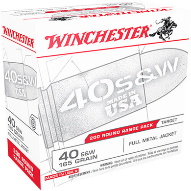 WIN USA 40SW 165GR FMJ 200/3 WIN USA40W