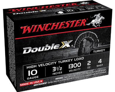 WIN DOUBLE X 10GA 3.5 2OZ #4 10/10 WIN STH104
