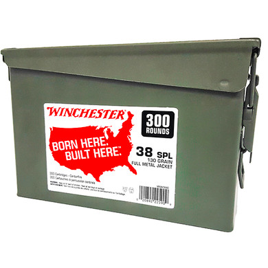 WIN CAN 38SPL 130GR FMJ 300/2 WIN WW38C