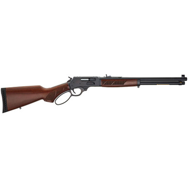 Henry Steel Lever Action w/Side Gate Rifle .45-70 Govt 4rd Capacity 18.43" Round Barrel Walnut Stock HLH010G