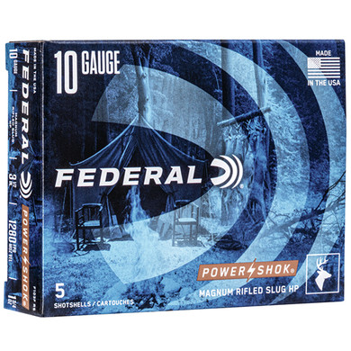 FED POWER-SHOK R SLUG 10GA 3.5 1.75OZ HP 5/10 FED F103FRS