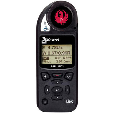 KESTREL 5700 RUGER BALLI WEATHER METER W/ LiNK KES 0857BLBLKRUG