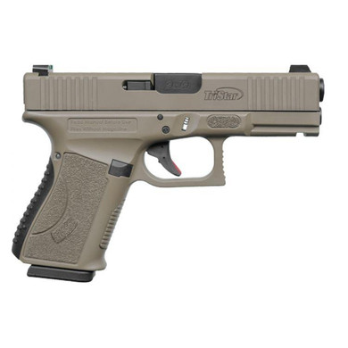 Tristar APOC Handgun 9mm Luger 15rd Magazine 4" Barrel Fiber Optic Sights FDE UO85772