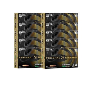308 WINCHESTER 175GR SIERRA MATCHKING HPBT 200/CASE 105002608