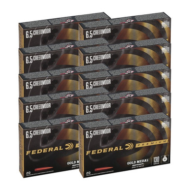 6.5MM CREEDMOOR 130GR BERGER AR HYBRID OTM 200/CASE 105002499