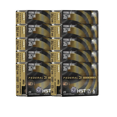 357 SIG 125GR HST JACKETED HOLLOW POINT 200/CASE 100054122