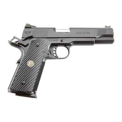 CQB 1911 ELITE FULL SIZE 45 ACP 5'' BBL (2)8RD MAG BLACK 100034280