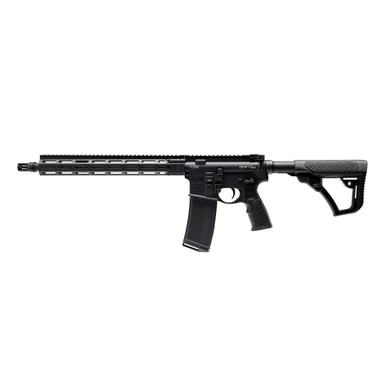 Daniel Defense DD4 V7 SLW Rifle 5.56mm NATO 32rd Magazine 14.5" 1/2x28 Threaded Barrel Black with 13.4" Handguard and Flash Hider ED0220105296047