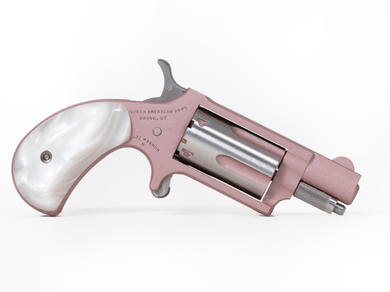 NORTH AMERICAN ARMS 22 MAGNUM PEARL GRIPS W/ ROSE CYLINDER NORTNAA-22MS-ROSE