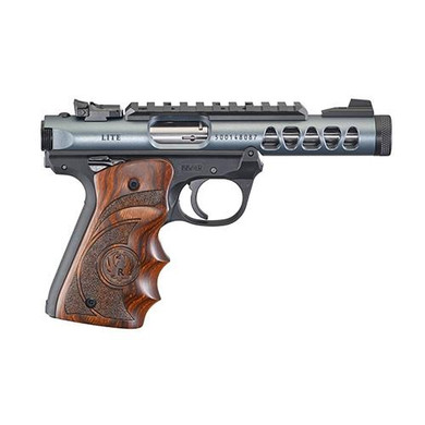 Ruger MK IV 22/45 Lite .22LR 4.4 Barrel 10rd Magazine Diamond Grey Finish with Target Laminate Grip UR43921