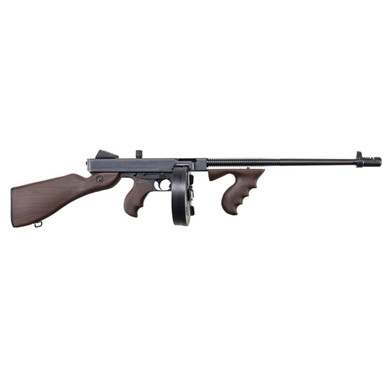 Auto Ordinance 1927A1-1C Light Weight Deluxe Rifle .45 Auto 50rd Drum/20rd Stick Magazine 18"  Barrel Walnut Grain Poly Furniture KZT5P50D