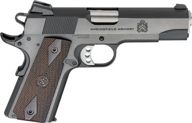 SPRINGFIELD 1911 GARRISON</br>9MM 4.25" 9RD BLUED WALNUT GPX9417
