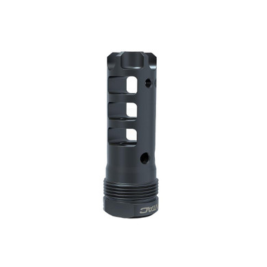 Lantac Plan-B Dragon Muzzle Brake .223/5.56 1/2x28 Long Black FCDGN556BPBL