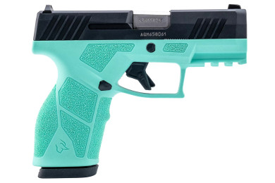 TAURUS GX2 9MM 3.38" CYAN/BLACK 2-13RD MAGS TAUR1-GX2931C