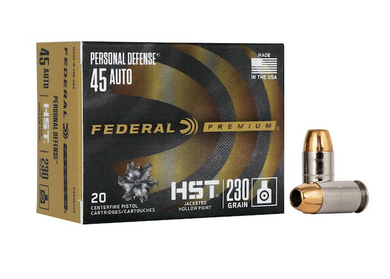 FED PRM 45AUTO 230GR HST JHP PD 20B P45HST2S