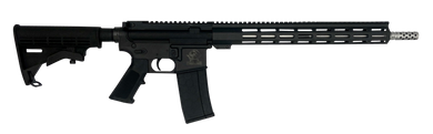 Great Lakes Firearms GL15223SSLBLK AR-15  223 Wylde 30+1 16", Black, 15" M-Lok Handguard, Carbine Stock, A2 Grip, Muzzle Brake Left Hand 159861