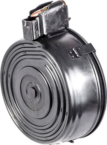 CENTURY ARMS ROMANIAN AK47DRUM MAG 7.62X39 75RD BLACK MAAK78B