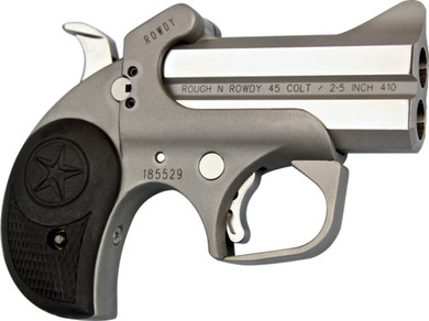 BOND ARMS ROUGH N ROWDY45LC/410 2.5" 3" BBL SS RUBR GBARW
