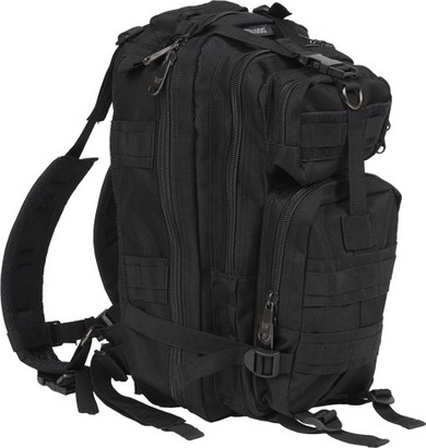 BULLDOG COMPACT BACKPACK BLACKW/ MOLLE BDT410B