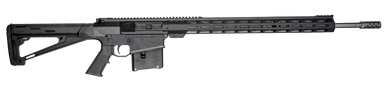 Great Lakes Firearms GL10LA30-06SSBLK AR-10  30-06 Springfield 5+1 24", Black, 20" M-Lok Handguard Fixed Hogue OverMolded Stock, A2 Grip, Muzzle Brake 159865