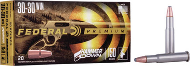 FEDERAL HAMMER DOWN 30-30 WIN150GR JSP 20RD 10BX/CS ALG30301