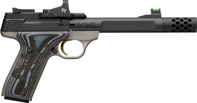 BROWNING BUCK MARK PLUS 22LR5.9" W/CT RED DOT THREADED* G051599490