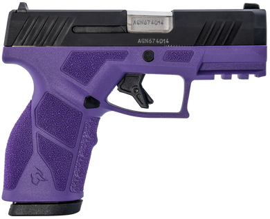Taurus 1-GX2931DP-10 GX2  9mm 10+1 3.37" Matte Stainless Steel Barrel, Matte Black Serrated Stainless Steel Slide, Dark Purple Polymer Frame w/Picatinny Rail, Polymer Grip 170117