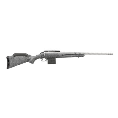 Ruger American Rifle Gen II .223 Rem 10rd Magazine 20" Fluted Threaded Barrel Gray Splatter Stock UR46909