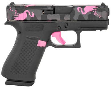 Glock PX4350204FRMOSMM G43X MOS Sub-Compact 9mm Luger 10+1 3.41" GMB Barrel, MOS Cut/Serrated Steel Slide,  Polymer Frame w/Picatinny Rail Textured Polymer Grip, Forced Reset Trigger, Ambidextrous 167782