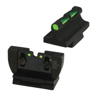 RUGER~ 10/22~ FIBER OPTIC LITEWAVE SIGHT SET BLACK 638000196