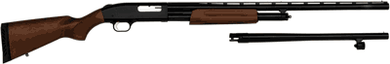 MOSSBERG 500 COMBO 12GA 3"28"VR & 18.5" CYL BLUED WOOD G54169