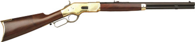 CIMARRON 1866 YELLOWBOY 44SP20" OCTAGON BRASS/BLUED WALNUT GCA217