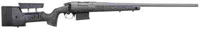 Bergara Rifles BPR2065MC Premier HMR Pro 6.5 Creedmoor 5+1 24" Threaded Barrel, Tactical Gray Cerakote,  Black with Gray Fleck Stock 57116