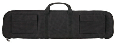 BULLDOG TACTICAL SHOTGUN CASE35" BLACK 2 EXTERNAL POCKETS BD492