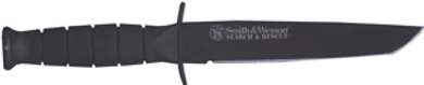 S&W KNIFE OPS SURVIVAL W/TANTO6" FIXED BLADE BLACKENED S/S CKSURT