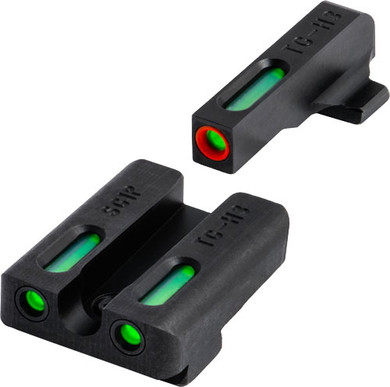 TRUGLO SIGHT SET SIG P365</br>TFX PRO GREEN/ORANGE OUTLINE TG13SG4PC