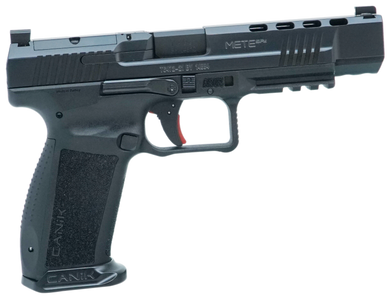 Canik HG6594N Mete SFx 9mm Luger 5.20" 20+1,18+1 Overall Black Finish with Serrated Nitride Steel with Optic Cut Slide, Interchangeable Backstrap Grip & Picatinny Rail 140907