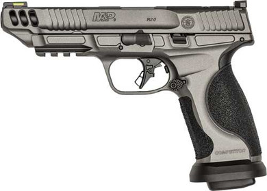 S&W M&P9 M2.0 PC COMPETITOR 5"4-17-RD MAG METAL FR TUNG GRAY G13199