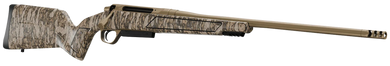 Christensen Arms 8011502100 Evoke  Full Size 300 PRC 4+1 22" Flat Dark Earth Cerakote #4 Contour Threaded Barrel, Mossy Oak Bottomland Fixed Hybrid Hunter w/Picatinny Rail Synthetic Stock 164160