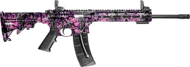 S&W M&P15-22 SPORT 22LR 16.5"25-SH 6-POS STOCK MUDDY GIRL G10212