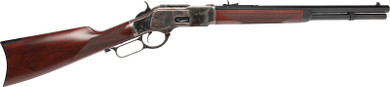 CIMARRON 1873 SADDLE RIFLE45LC 18" CC/BLUED WALNUT GCA2011G35