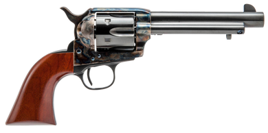 Cimarron MP411 Model P  45 Colt (Long Colt) 6 Shot 5.50" Blued Stainless Steel Barrel, Blued Cylinder, Color Case Hardened Steel Frame, Walnut Grip, Exposed Hammer 103003
