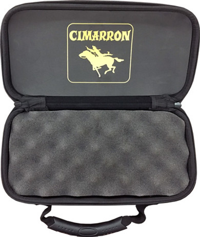 CIMARRON REVOLVER CASE SMALL</br>3.5" TO 5.5" BARREL BLACK XISMALL