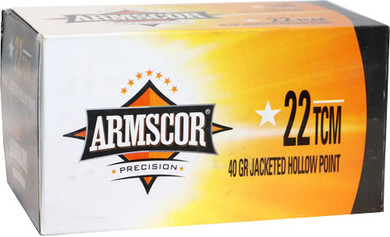 ARMSCOR 22 TCM 40GR JHP100RD 12BX/CS A50326
