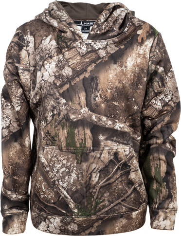 HABIT PERFORMANCE YOUTH HOODIEREALTREE APX MEDIUM PH10009APXYM