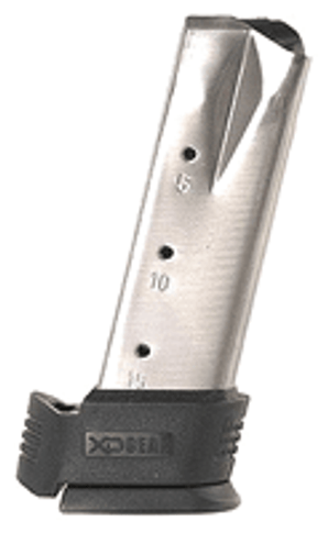 SPRINGFIELD MAGAZINE XD SUB-COMPACT 9MM 16RD SS BLK SLVE XD0931