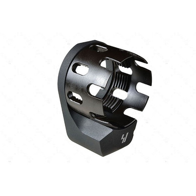 AR RECEIVER ENHANCED CASTLE NUT WITH EXT QD ENDPLATE BLACK 100037231