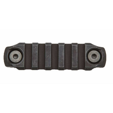M-LOK PICATINNY RAIL SECTION ALUMINUM BLACK 3IN. 100026771